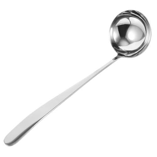 ULTECHNOVO Edelstahl Suppenkelle Schöpflöffel mit Langem Ergonomischem Griff für Heiße Töpfe Küchenutensil Robust und Hitzebeständig zum Kochen und Servieren von Suppe ULTECHNOVO Edelstahl Suppenkelle Schöpflöffel mit Langem Ergonomischem Griff für Heiße Töpfe Küchenutensil Robust und Hitzebeständig zum Kochen und Servieren von Suppe von ULTECHNOVO
