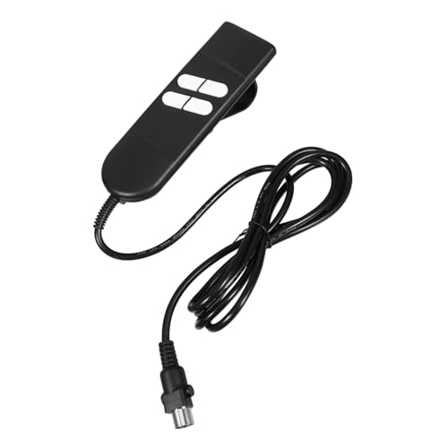 ULTECHNOVO Elektrische Fernbedienung für Lift und Relaxsessel Tasten und Poliger Stecker Kompatibel Einfacher Ersatz für Beschädigte Fernbedienungen Langlebige Konstruktion von ULTECHNOVO