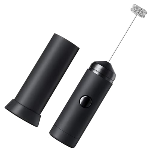 ULTECHNOVO Elektrischer Hand Milchaufschäumer Handheld Milchschäumer mit Schneebesen Automatischer Milchfrother und Eimixer Kabelloser Leichter Milchquirl für Kaffee und Latte Zuhause und von ULTECHNOVO