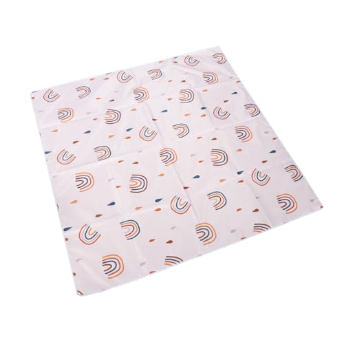 ULTECHNOVO Play Tent Rug Für Mädchen Weiche rutschfeste Spielmatte Für Babyzimmer Spielhaus Und Wasserabweisend Mit Einzigartigem Cartoon-Design von ULTECHNOVO