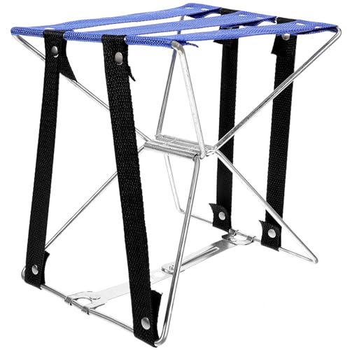 ULTECHNOVO Faltbarer Campingstuhl Tragbarer Hocker für Outdoor Aktivitäten zum Angeln Camping und Gartenarbeit Robust und Platzsparend Ultraleicht und Langlebig von ULTECHNOVO