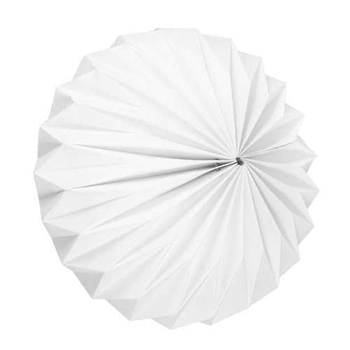 ULTECHNOVO Faltbarer Papierlampenschirm Moderner Dekorationslampenschirm Origami Design für Hängelampe Leicht und Einfach zu Montieren für Wohnräume und von ULTECHNOVO