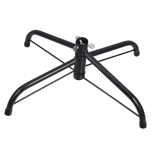 ULTECHNOVO Faltbarer Weihnachtsbaumständer Metall Iron Halterung für Künstliche Bäume Stabiler Baumhalter Weihnachtsbaum Deko Halter Basis Robust Langlebig von ULTECHNOVO