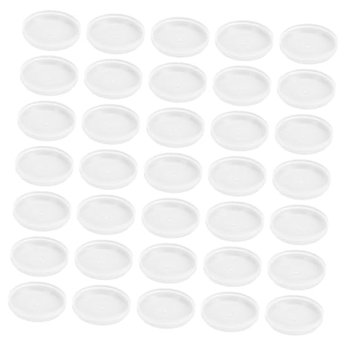 ULTECHNOVO 60 Stück Ölfassdeckel Mit Ring 68mm Durchmesser Schutzkappen Für Fassverschlüsse Dichtungen Für Flüssigkeitslagerung Staubschutz Für 200l Fässer von ULTECHNOVO