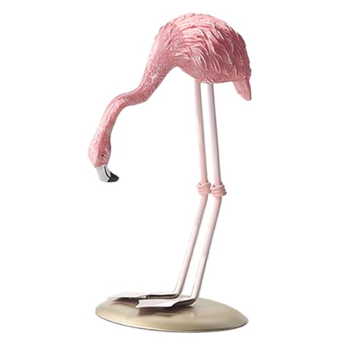 ULTECHNOVO Flamingo Dekofigur aus Resin Filigrane Tischdekoration Langlebige Flamingo Statue für Wohnzimmer und Büro Stilvolles Desktop Ornament für Wohn und Arbeitsräume von ULTECHNOVO