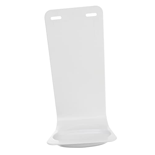 ULTECHNOVO Flüssigseifenpumpenständer aus Kunststoff Wandmontiertes Seifenspenderregal für Küche Bad und Büro Halter für Flüssige Seife Design Platzsparend von ULTECHNOVO