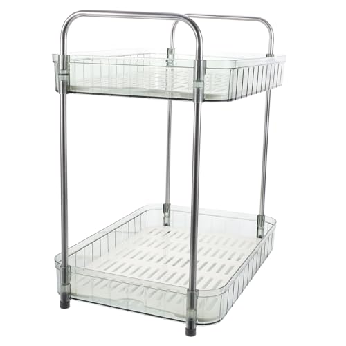 ULTECHNOVO Geschirr Organizer Abtropfgestell für Tassen und Teller Stufiges Küchenregal mit Entleerungsfunktion Platzsparend für Aufbewahrung von Geschirr und Bechern ULTECHNOVO Geschirr Organizer Abtropfgestell für Tassen und Teller Stufiges Küchenregal mit Entleerungsfunktion Platzsparend für Aufbewahrung von Geschirr und Bechern von ULTECHNOVO