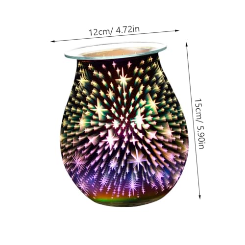ULTECHNOVO Glas Duftlampe Aroma Diffuser LED Farbwechsel Lampen Vase Luftbefeuchter Raumbefeuchter Stilvolle Dekoration für Zuhause und Studentenwohnheim ULTECHNOVO Glas Duftlampe Aroma Diffuser LED Farbwechsel Lampen Vase Luftbefeuchter Raumbefeuchter Stilvolle Dekoration für Zuhause und Studentenwohnheim von ULTECHNOVO