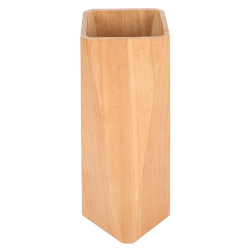 ULTECHNOVO Großer Holz Regenschirmständer Stilvoller Aufbewahrungsständer Für Regenschirme Platzsparendes Design Langlebige Konstruktion Für Eingangsbereiche Und Büros von ULTECHNOVO
