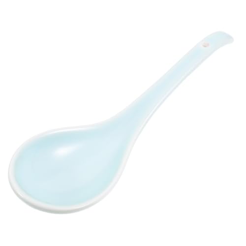 ULTECHNOVO Großer Keramik Suppelöffel Langlebig Hitzebeständig mit Langem Griff für Restaurant und Zuhause Vielseitig Einsetzbar als Suppen und Dessertlöffel ULTECHNOVO Großer Keramik Suppelöffel Langlebig Hitzebeständig mit Langem Griff für Restaurant und Zuhause Vielseitig Einsetzbar als Suppen und Dessertlöffel von ULTECHNOVO