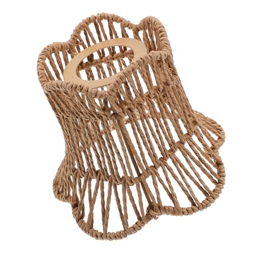 ULTECHNOVO Handgefertigter Gewebter Lampenschirm Farmhouse Stil Eleganter Hängelampenschirm Indoor Lichtabdeckung Geeignet für Restaurants Cafés Hotels Stilvolle Pendelleuchte ULTECHNOVO Handgefertigter Gewebter Lampenschirm Farmhouse Stil Eleganter Hängelampenschirm Indoor Lichtabdeckung Geeignet für Restaurants Cafés Hotels Stilvolle Pendelleuchte von ULTECHNOVO