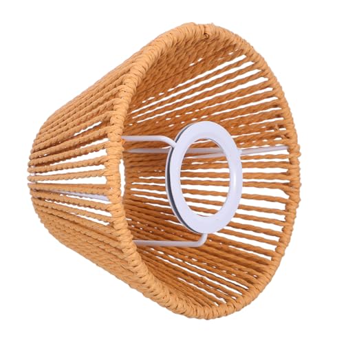 ULTECHNOVO Handgefertigter Rustikaler Lampenschirm aus Papierseil und Metall Handgewebt Vielseitig Kompatibel für Pendel- Steh Tischlampen in Wohnzimmer Schlafzimmer Büro und Hotel Kreatives ULTECHNOVO Handgefertigter Rustikaler Lampenschirm aus Papierseil und Metall Handgewebt Vielseitig Kompatibel für Pendel- Steh Tischlampen in Wohnzimmer Schlafzimmer Büro und Hotel Kreatives von ULTECHNOVO