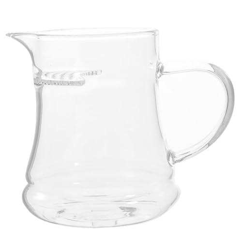 ULTECHNOVO Hitzebeständiger Teespender mit Griff Transparenter Milchkännchen Ersatz Antiskalierender Henkel Einfache Ausgießfunktion Vielseitig für Tee Milch Kaffee und Saft Geeignet von ULTECHNOVO