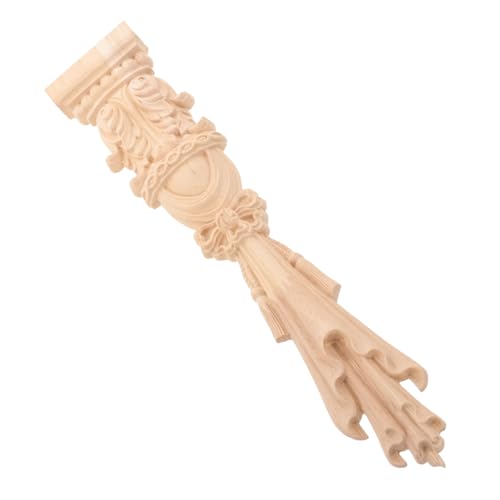 ULTECHNOVO Holz Applique Möbel Dekoration Schnitzerei Unlackiert Roman Säulen Design für Schränke Türen Langlebig und ULTECHNOVO Holz Applique Möbel Dekoration Schnitzerei Unlackiert Roman Säulen Design für Schränke Türen Langlebig und von ULTECHNOVO