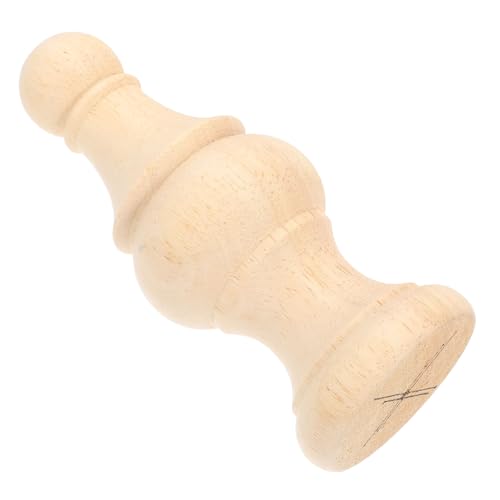 ULTECHNOVO Holz Finials für Wohnkultur Unbehandelte Holzstücke für Gardinenstangen und Bettpfosten Vielseitige Elemente für DIY Projekte Klassisches Design ULTECHNOVO Holz Finials für Wohnkultur Unbehandelte Holzstücke für Gardinenstangen und Bettpfosten Vielseitige Elemente für DIY Projekte Klassisches Design von ULTECHNOVO
