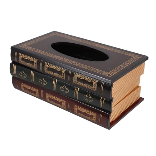 ULTECHNOVO Holz Rechteckige Taschentuchbox Abdeckung Vintage Papierspender für Zuhause und Büro Robuste und Praktische Taschentuchhalter mit Einzigartigem Design Passend für ULTECHNOVO Holz Rechteckige Taschentuchbox Abdeckung Vintage Papierspender für Zuhause und Büro Robuste und Praktische Taschentuchhalter mit Einzigartigem Design Passend für von ULTECHNOVO