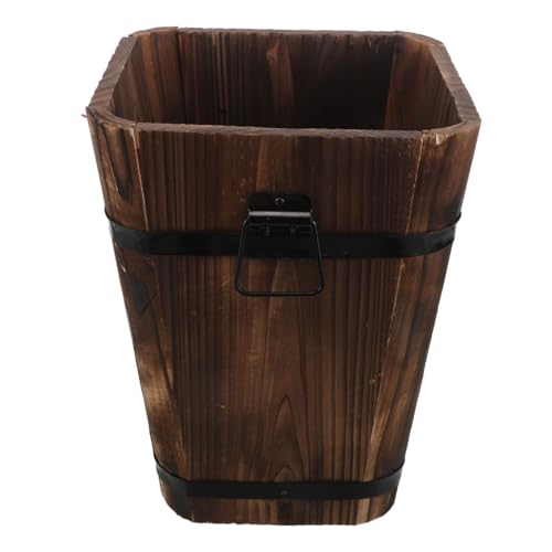 ULTECHNOVO Holz Regenschirmeimer Mit Abflusslöchern Freistehender Aufbewahrungsbehälter Für Regenschirme Spazierstöcke Blumenvase Pflanzgefäß Für Eingangsbereich Und Hausdekoration ULTECHNOVO Holz Regenschirmeimer Mit Abflusslöchern Freistehender Aufbewahrungsbehälter Für Regenschirme Spazierstöcke Blumenvase Pflanzgefäß Für Eingangsbereich Und Hausdekoration von ULTECHNOVO