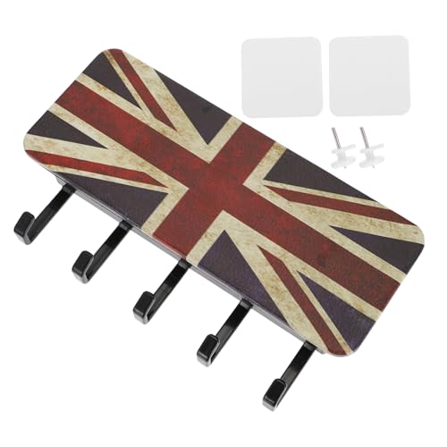 ULTECHNOVO Holz Schlüsselhaken Wandmontage Wandhalter Organizer für Schlüssel Mantel Handtuch Flur Garderobenhaken mit Hoher Tragkraft und Wasserfestem Design ULTECHNOVO Holz Schlüsselhaken Wandmontage Wandhalter Organizer für Schlüssel Mantel Handtuch Flur Garderobenhaken mit Hoher Tragkraft und Wasserfestem Design von ULTECHNOVO