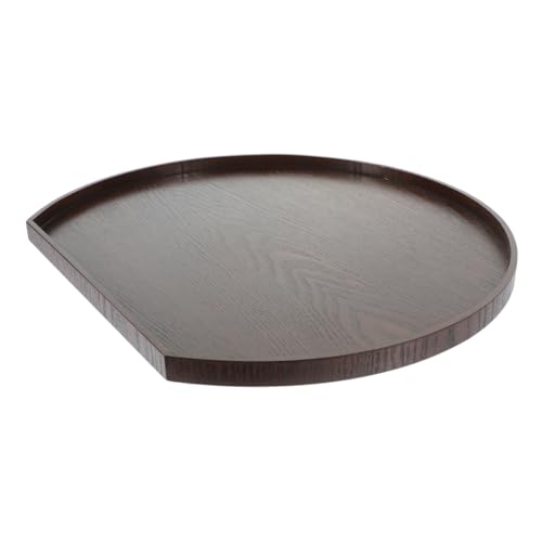 ULTECHNOVO Holz Serviertablett Rustikales Dessert und Obsttablett Multifunktionales Teetablett für Snacks Platzsparendes Design Bruchsicher und für Jede Gelegenheit von ULTECHNOVO