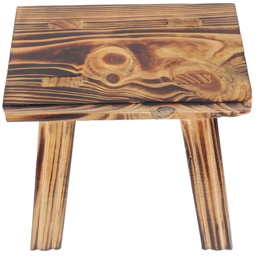ULTECHNOVO Holzhocker Kinderhocker Kleiner Sitz Für Junge Mädchen Schuhwechselhocker Tritthocker Aus Holz rutschfest Für Küche Bad Und Wohnzimmer ULTECHNOVO Holzhocker Kinderhocker Kleiner Sitz Für Junge Mädchen Schuhwechselhocker Tritthocker Aus Holz rutschfest Für Küche Bad Und Wohnzimmer von ULTECHNOVO