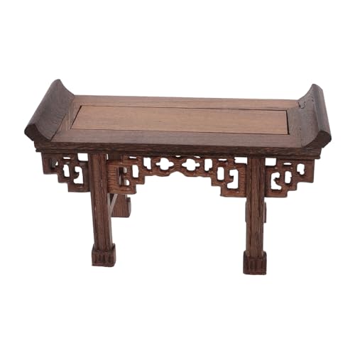 ULTECHNOVO Holzständer Für Displays Sockelständer Aus Holz Tischdekoration Bauernhausdekor Kleines Dekor Displayständer Holzständer Pflanzen Topf Fischglas Buddha Displayständer Home von ULTECHNOVO