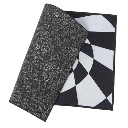 ULTECHNOVO Illusion Teppich rutschfeste Fußmatte für Wohnzimmer Schlafzimmer und Hotel Kreative Optische Täuschung Geometrisches Design Waschbar und Wiederverwendbar von ULTECHNOVO