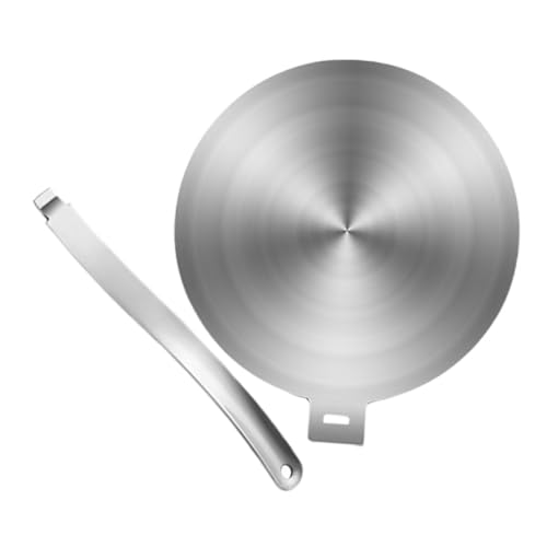 ULTECHNOVO Induktionskochfeld Adapter aus Wärmediffusor für Glaskochfeld Adapterplatte für Induktionsherde Robuste und Langlebige Heizplatte von ULTECHNOVO