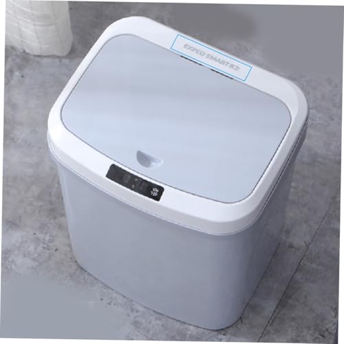 ULTECHNOVO Intelligenter Sensor Mülleimer Automatisch Öffnender Abfalleimer mit Infrarot Klopfsensor Batteriebetrieben für Küche Schlafzimmer Büro Haushaltsabfallbehälter ohne Batterien ULTECHNOVO Intelligenter Sensor Mülleimer Automatisch Öffnender Abfalleimer mit Infrarot Klopfsensor Batteriebetrieben für Küche Schlafzimmer Büro Haushaltsabfallbehälter ohne Batterien von ULTECHNOVO