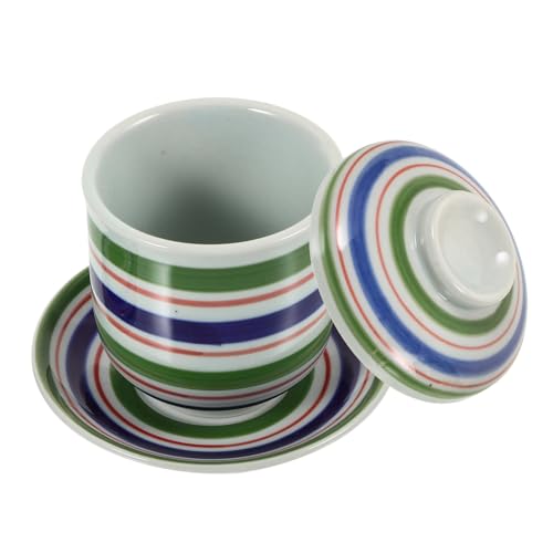 ULTECHNOVO Keramik Schmortopf mit Deckel Japanische Steinschale für Dämpfen Kochen und Backen Porzellan Schüssel Vielseitige Suppenschüssel für Zuhause und Gastronomie Blau Grün Gestreift ULTECHNOVO Keramik Schmortopf mit Deckel Japanische Steinschale für Dämpfen Kochen und Backen Porzellan Schüssel Vielseitige Suppenschüssel für Zuhause und Gastronomie Blau Grün Gestreift von ULTECHNOVO