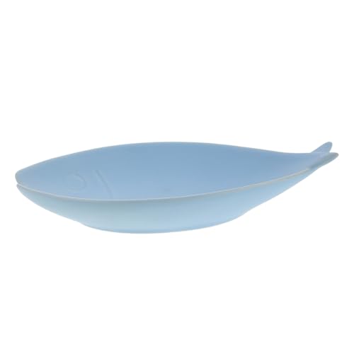ULTECHNOVO Keramik Schmuckschale Fischform Schmucktablett für Ringe Halsketten Ohrringe Kratzfestes Keramiktrinket Tablett Minimalistisches für Schminktisch und Eingangsbereich von ULTECHNOVO
