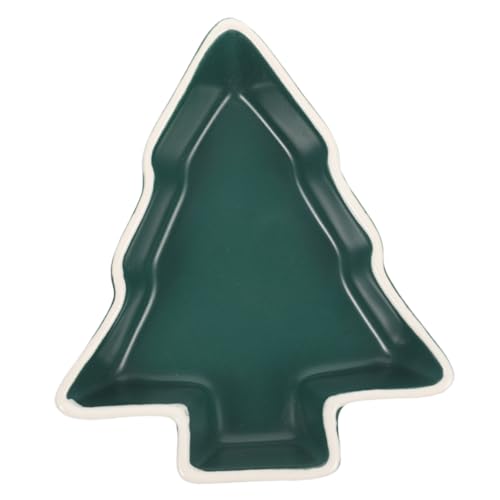 ULTECHNOVO Keramik Weihnachtsbaum Servierplatte Grünes Party Tablett mit Großer Kapazität Multifunktionaler Snack und Obstteller für Weihnachtsfeiern Picknick und Familienrunden ULTECHNOVO Keramik Weihnachtsbaum Servierplatte Grünes Party Tablett mit Großer Kapazität Multifunktionaler Snack und Obstteller für Weihnachtsfeiern Picknick und Familienrunden von ULTECHNOVO