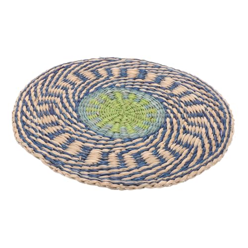 ULTECHNOVO Runde Platzsets Aus Natürlichem Seegras Und Hitzebeständig Boho-Stil Tischdekoration Für Esszimmer Vielseitig Einsetzbar Als Tischset Oder Wanddeko Für Feiertage Wie von ULTECHNOVO