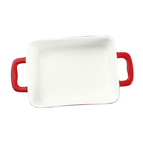 ULTECHNOVO Keramische Backform für Aufläufe für Ofen und Mikrowelle für Käse Gebackenen Reis und von ULTECHNOVO