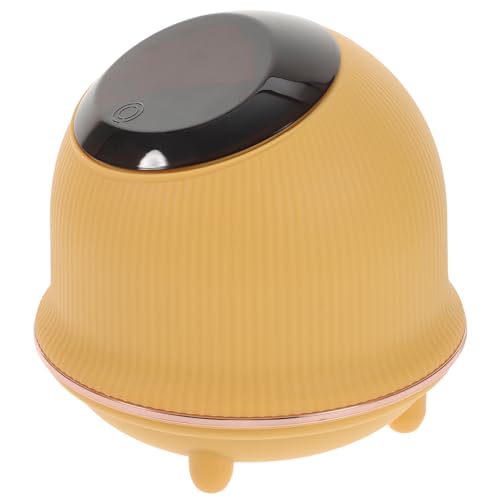 ULTECHNOVO Kleiner Abfalleimer mit Deckel Desktop Waste Kompakt und Wiederverwendbar Press Mechanismus für Büro und Haushalt Platzsparend und Einfach zu Reinigen von ULTECHNOVO