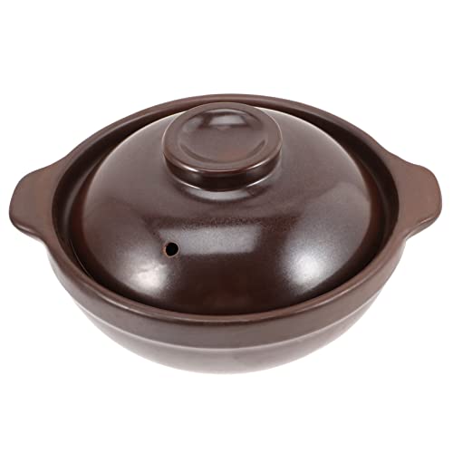 ULTECHNOVO Kleiner Keramiktopf mit Deckel für Reisnudeln Hochtemperaturbeständig Antihaft Dampfentlüftung für Asiatische Hausgebrauch und Gastronomie ULTECHNOVO Kleiner Keramiktopf mit Deckel für Reisnudeln Hochtemperaturbeständig Antihaft Dampfentlüftung für Asiatische Hausgebrauch und Gastronomie von ULTECHNOVO