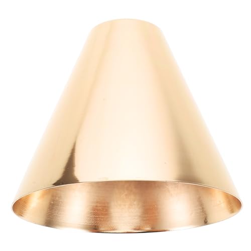 ULTECHNOVO Kleiner Metall Lampenschirm für Tischlampen Leichter Stabiler Zylinderschirm Vielseitig als Nachttisch und Schreibtischleuchte Einfache Montage Eleganter Retro Stil Langlebig und von ULTECHNOVO