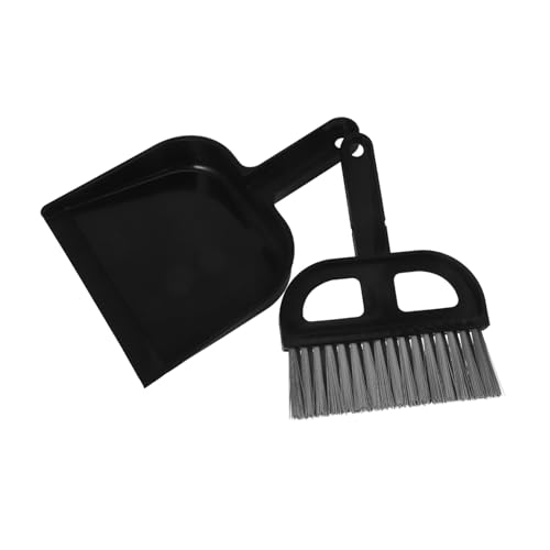ULTECHNOVO Kleines Besen Kehrschaufel Set Mini Desktop Reinigungsset für Büro Haushalt Auto Stabiles Material für Ecken Tastaturen Luftschlitze Vielseitiges Kehrschaufel Werkzeug ULTECHNOVO Kleines Besen Kehrschaufel Set Mini Desktop Reinigungsset für Büro Haushalt Auto Stabiles Material für Ecken Tastaturen Luftschlitze Vielseitiges Kehrschaufel Werkzeug von ULTECHNOVO