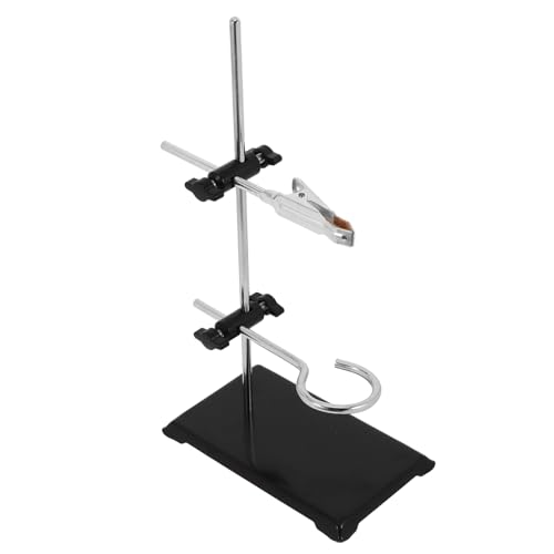 ULTECHNOVO Kondensatorklemmständer Eisenstützständer Laborgeräteständer Chemielaborständer Trichterständer Laborgeräteklemmen Retortenständer Laborständerklemme Laborröhrchenständer ULTECHNOVO Kondensatorklemmständer Eisenstützständer Laborgeräteständer Chemielaborständer Trichterständer Laborgeräteklemmen Retortenständer Laborständerklemme Laborröhrchenständer von ULTECHNOVO