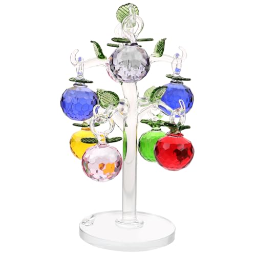 ULTECHNOVO Kristallapfelbaum Deko Figur aus Kristall für Wohnzimmer Hotel Büro Bunte Äpfel Ständer Innenraumdekoration Perfektes für Zufällige Farbe Zufällige Farbe ULTECHNOVO Kristallapfelbaum Deko Figur aus Kristall für Wohnzimmer Hotel Büro Bunte Äpfel Ständer Innenraumdekoration Perfektes für Zufällige Farbe Zufällige Farbe von ULTECHNOVO