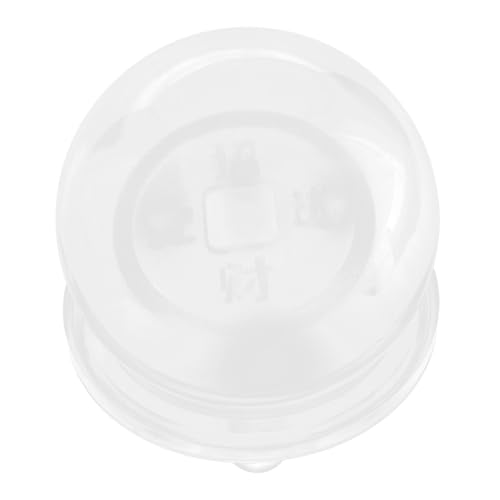 ULTECHNOVO Kristallkugel mit Innengravur Transparente Glas Sphäre für Feng Shui Wasserspiele Dekorativer Wasserbrunnen mit Sockel für Innen und Außenbereich Wohlstand und Harmonie von ULTECHNOVO