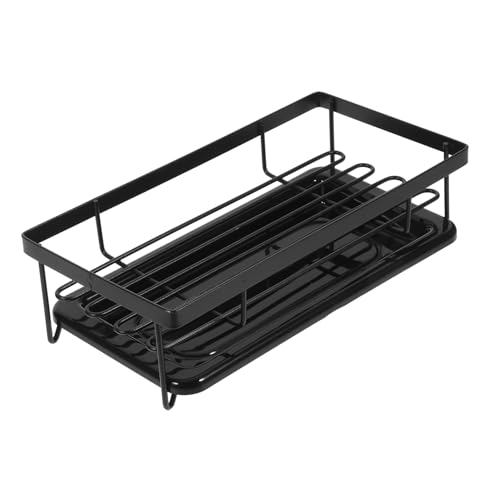 ULTECHNOVO Küchen Spülen Organizer Praktischer Spüle Ablage Rack für Schwämme Seifenspender und Geschirrtücher Platzsparender Küchenhelfer Schwarz Robust und Bruchfest ULTECHNOVO Küchen Spülen Organizer Praktischer Spüle Ablage Rack für Schwämme Seifenspender und Geschirrtücher Platzsparender Küchenhelfer Schwarz Robust und Bruchfest von ULTECHNOVO