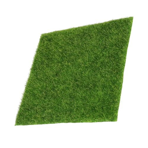 ULTECHNOVO Künstliche Grasmatte Realistische Mikro Landschaft Deko Kunstrasen für Gärten Balkon und Modellbau Pflegeleicht Naturgetreu Vielseitig Einsetzbar von ULTECHNOVO