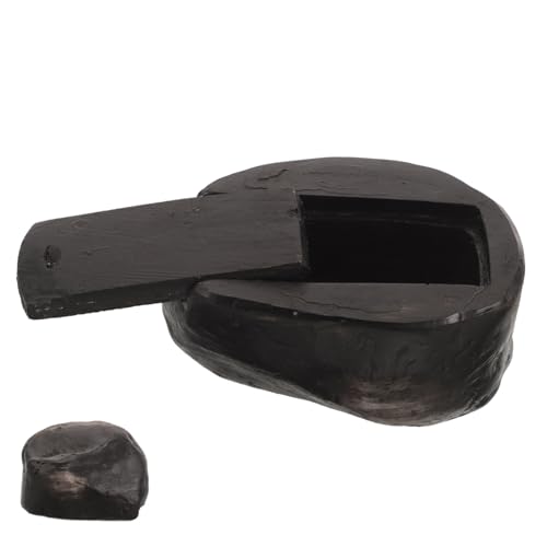 ULTECHNOVO Kunststein Schlüsselversteck aus Robustem Material Wetterfester Gartenschlüsselhalter mit Realistischer Steinoptik Unauffällige Aufbewahrungsbox für Ersatzschlüssel im von ULTECHNOVO