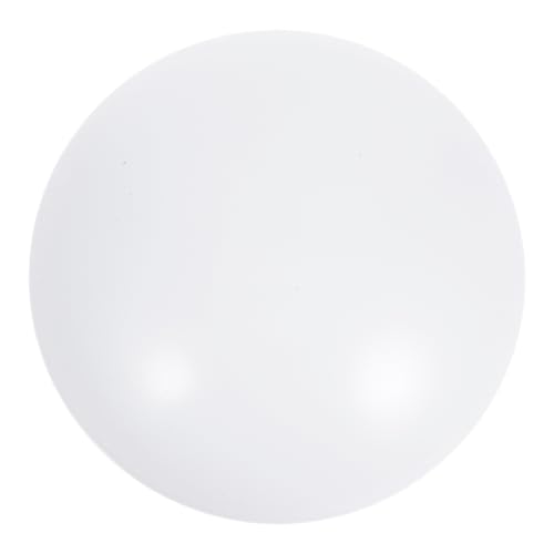 ULTECHNOVO LED Deckenleuchte Lampenschirm Ersatz aus Pc und Eisen Runde Deckenlampe Abdeckung Hoher Lichtdurchlass Einfache Montage Geeignet für Wohnzimmer Schlafzimmer Flur und Weiß von ULTECHNOVO
