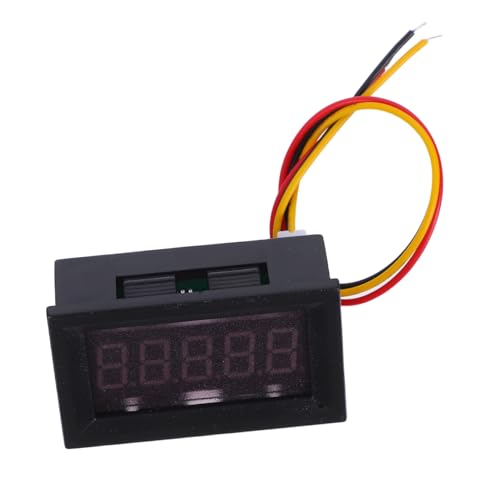 ULTECHNOVO LED Voltmeter Präzises Spannungsmessgerät für Laborelektronik und Industrie Misst Positive und Negative Spannungen Robust und Zuverlässig für Vielseitige Anwendungen von ULTECHNOVO