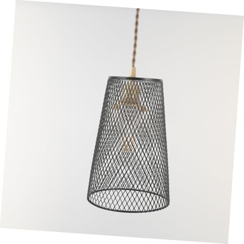 ULTECHNOVO Lampenschirm Metall Netz Lampenabdeckung Retro Hängelampe Schwarz Industrie stil für Esszimmer Wohnzimmer Beleuchtung ULTECHNOVO Lampenschirm Metall Netz Lampenabdeckung Retro Hängelampe Schwarz Industrie stil für Esszimmer Wohnzimmer Beleuchtung von ULTECHNOVO
