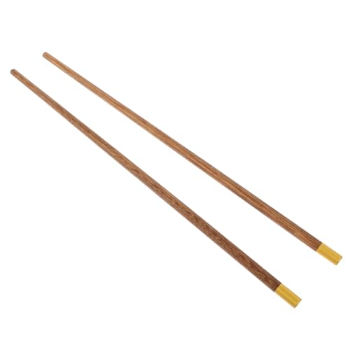 ULTECHNOVO Lange Essstäbchen aus Hochwertigem Hartholz Hitzebeständig und Rutschfest für Hotpot und Braten Wiederverwendbar Traditionelle Chinesische Küchenstäbchen für Komfortables Speisen von ULTECHNOVO
