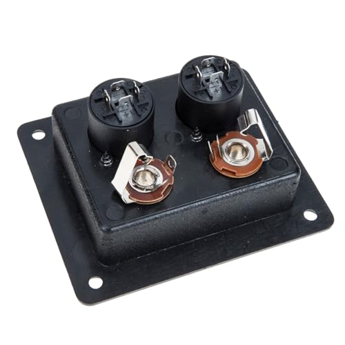 ULTECHNOVO Lautsprecher Box Anschlussplatte Schwarz Multifunktionale Verdrahtungsplatine für Lautsprecher Einfache Installation Optimaler Signaltransfer Robustes Design Geeignet für Bühnen ULTECHNOVO Lautsprecher Box Anschlussplatte Schwarz Multifunktionale Verdrahtungsplatine für Lautsprecher Einfache Installation Optimaler Signaltransfer Robustes Design Geeignet für Bühnen von ULTECHNOVO