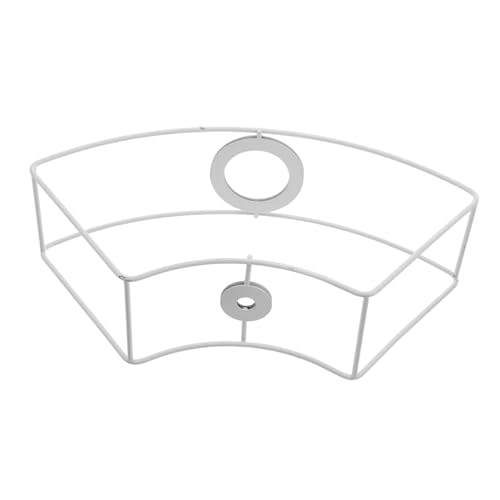 ULTECHNOVO Lichtmontagehalterung Draht Lampenschutz Lampenschirmrahmen Aus Eisendraht Hängelampenabdeckung Lampenschirmhalter Aus Metall Hängender Käfig Lampenschirm Metall von ULTECHNOVO