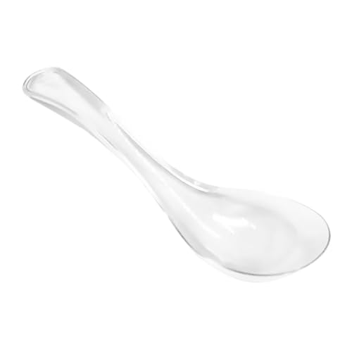 ULTECHNOVO Transparenter Glaslöffel Servierlöffel Für Suppe Und Reis Durchsichtiger Dessertlöffel Für Partys Und Buffets Rührlöffel Aus Glas Für Haushalt Und Restaurant Leicht Zu Reinigen Küc ULTECHNOVO Transparenter Glaslöffel Servierlöffel Für Suppe Und Reis Durchsichtiger Dessertlöffel Für Partys Und Buffets Rührlöffel Aus Glas Für Haushalt Und Restaurant Leicht Zu Reinigen Küc von ULTECHNOVO
